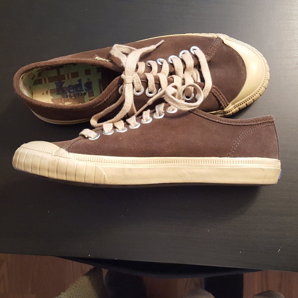 Brown Keds size 7